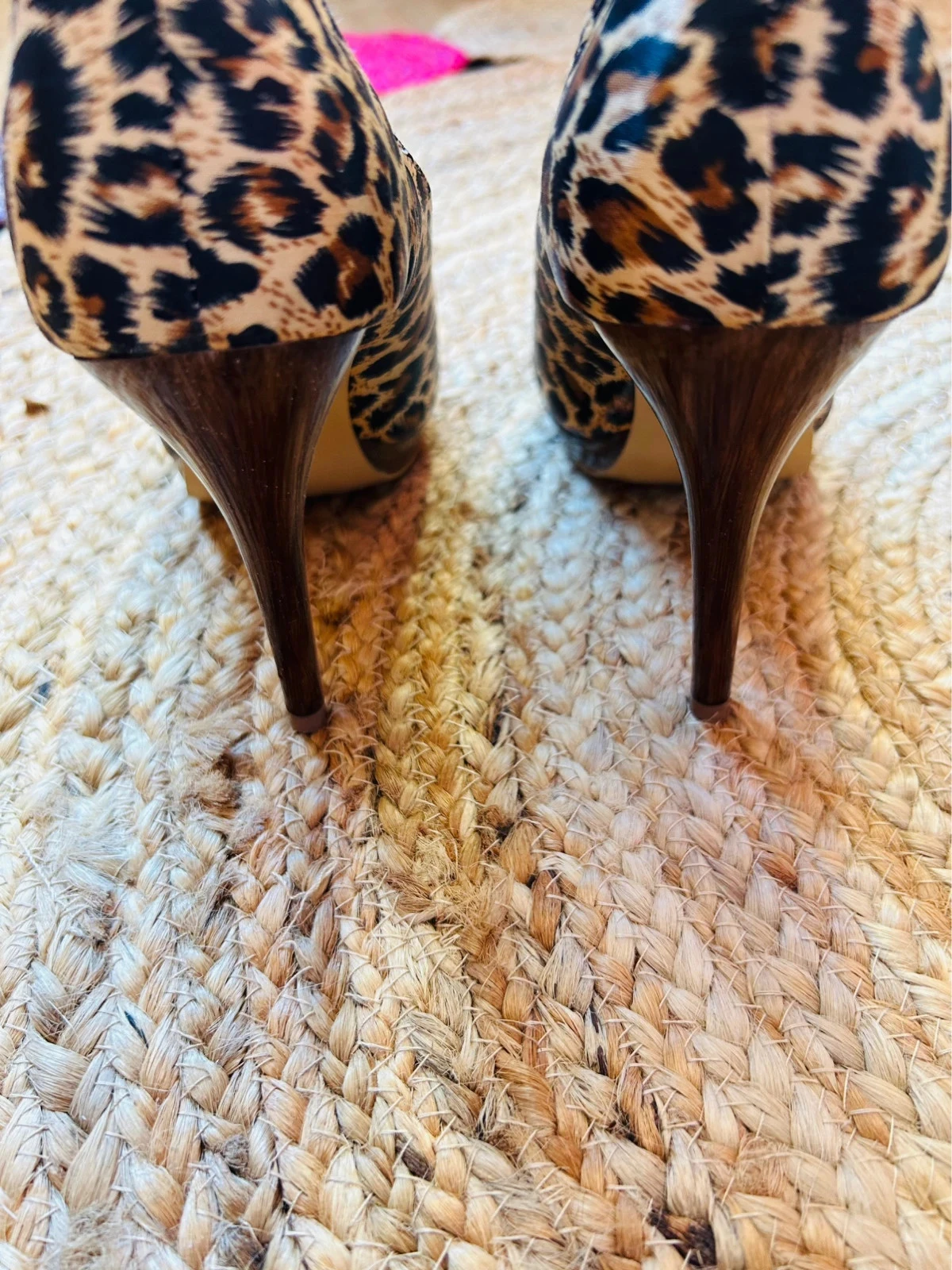 👠🐆Glamour Chic Leopard Glamour Chic EU36 Glam Elegant Leopard Peep Toe Heels UK3🐆👠 – photo 12